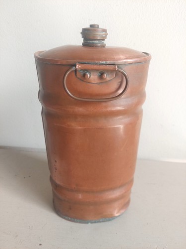 Bed warmer vtg - bed, copper