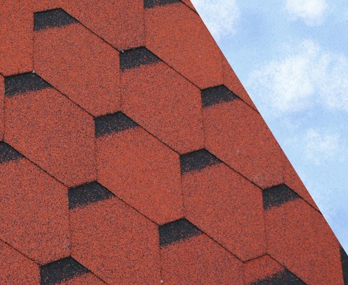 Hex felt roofing shingles - roofing, |