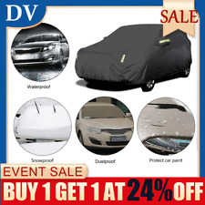 Heavy Duty Waterproof Car Covers Rain/Snow/UV Full-Protection Outdoor Universal
