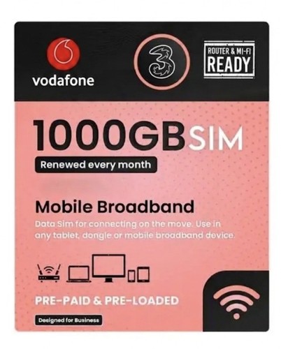 Three 1000gb monthly - three,