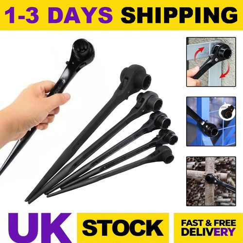 Double socket spanner ratchet - double,
