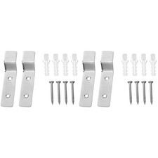  Set of 2 Stainless Steel Urinal Bracket Brackets Urinals for Men