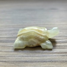 Green Onyx Turtle Figurine