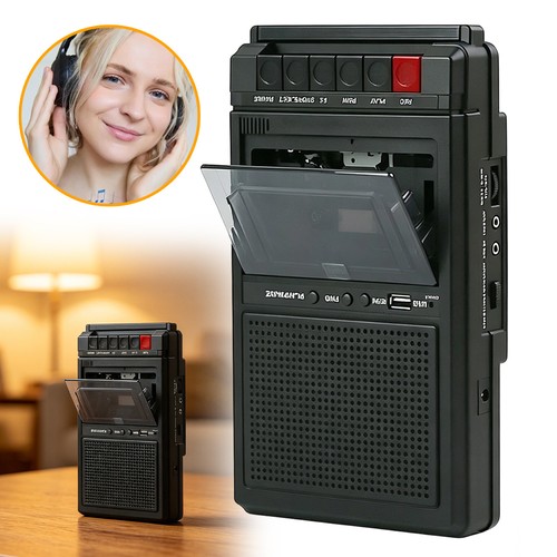 Tape recorder cassette player - tape,