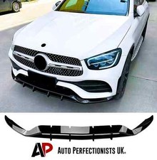 Mercedes GLC Class GLC43 AMG Line W253 Gloss Black Front Splitter Spoiler Lip