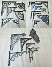 RUSTIC ANTIQUE IRON SHELF BRACKET wall cistern toilet sink metal vintage retro
