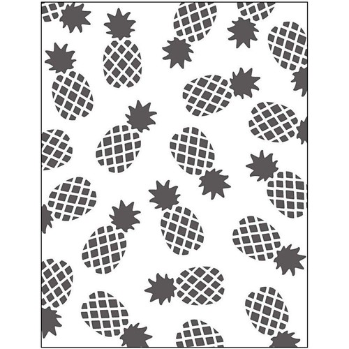 Embossing pineapple design - embossing,