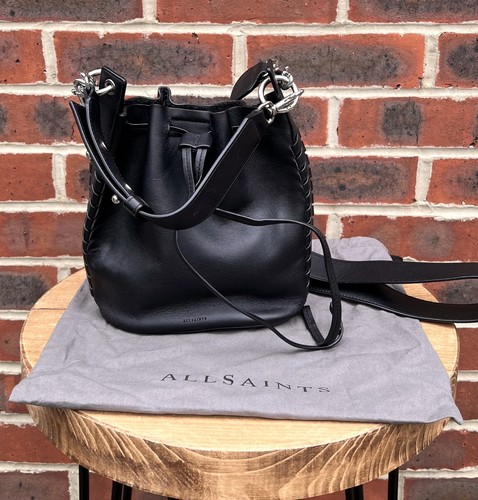 All saints leather ray bucket - saints,