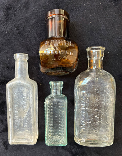 Job lot antique glass - job,