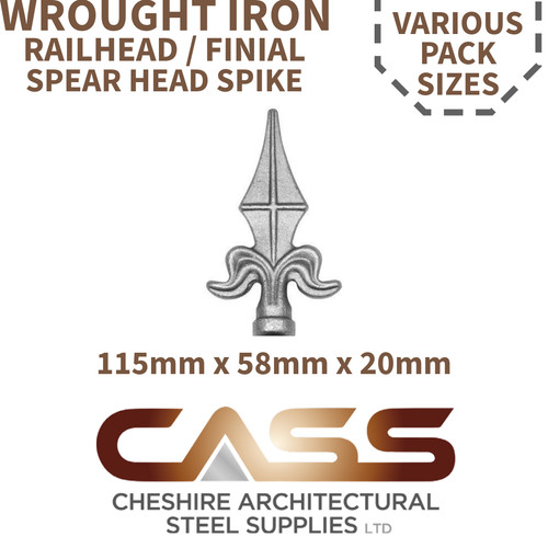 115mm 58mm wrought iron - 115mm, gate