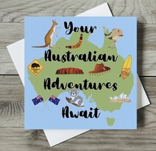 Good Luck Bon Voyage Card