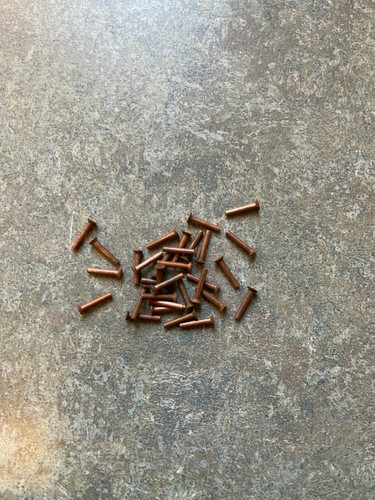 Copper csk rivets x - copper,