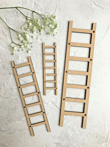 Fairy garden ladder miniature - fairy,