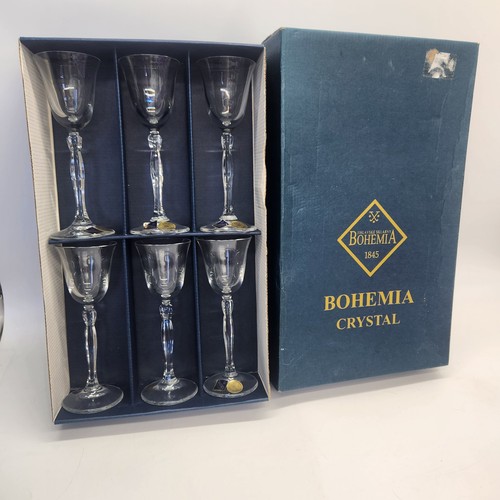 Bohemia crystal stemmed - crystal,