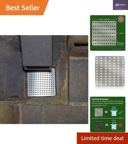 Stainless steel drain - steel,