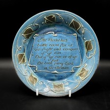 1904 CH Brannam Plate Dish Art