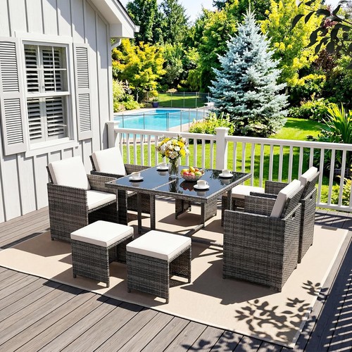 Seater cube rattan - cube,