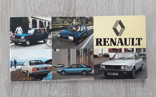 Renault range brochure 1981 - renault,