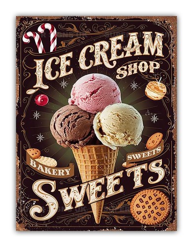 Retro ice cream - retro,