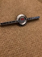 MORRIS MINI COOPER BONNET BADGE Mk 1 RETRO