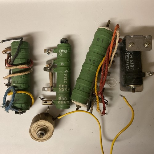 Vintage dropper resistors - dropper,