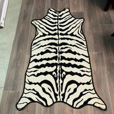 Zebra Print Rug