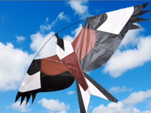 Red kite windsock - red,