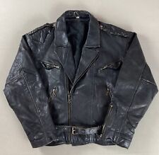 Vintage Leather Biker Jacket