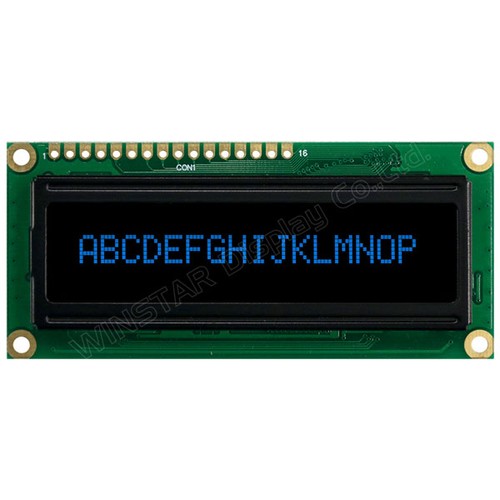 Winstar oled display - oled, blue