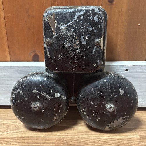 Vintage large dual bell - large,