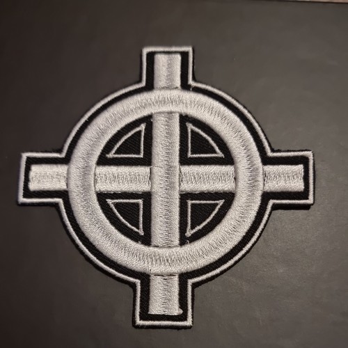 Embroidered celtic cross - celtic,