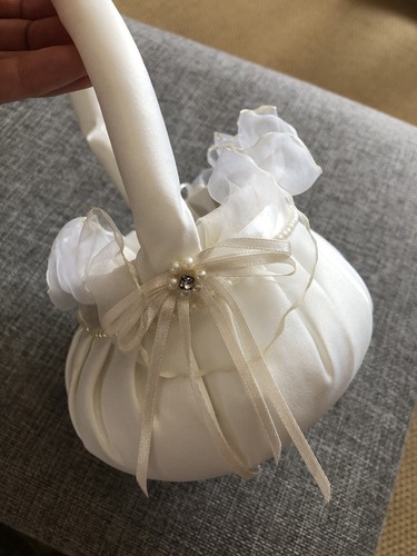 Flower girl basket - basket, for