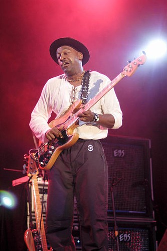 Marcus miller bass performs - miller,