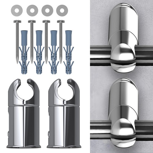Clamp wall brackets - brackets, heated