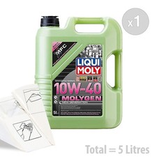 Liqui Moly MOLYGEN 10w-40 Car Engine Oil Service Kit / Pack 5 LITRES 5L
