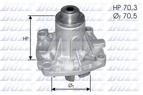 Water pump for rover ford - water,