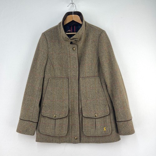 Joules tweed field coat - tweed,