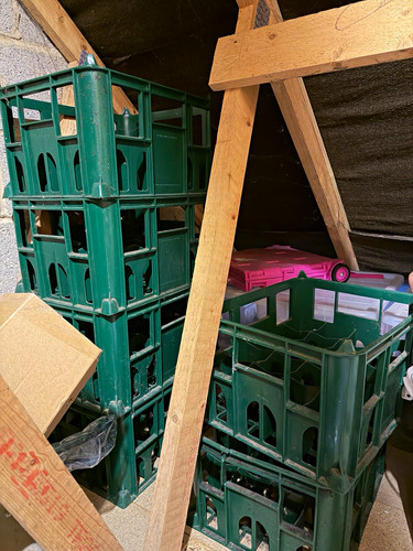 Green stackable plastic - stackable,