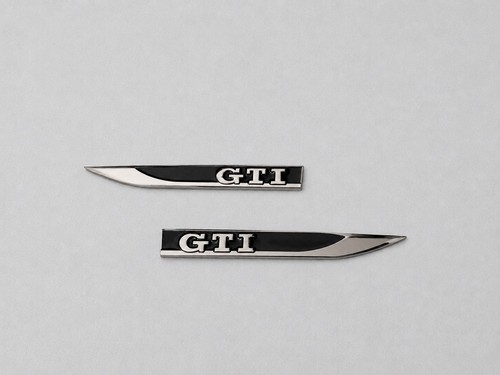Gti badge side front fender - side,