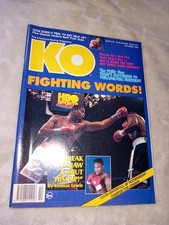 Vintage Boxing Magazine KO Oct