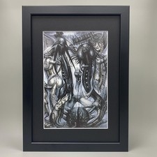 H.R. GIGER FRAMED ART. SCI-FI