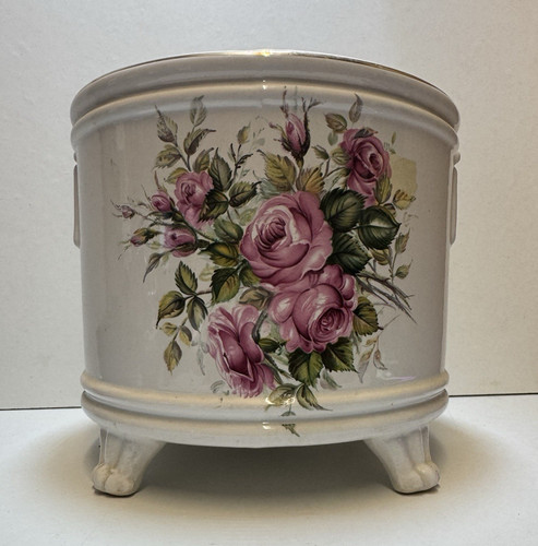 Vintage jardiniere planter - jardiniere,