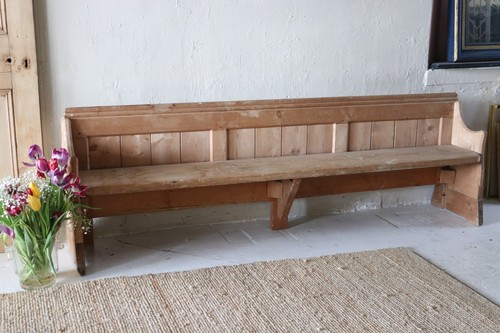 Antique pine children - antique, church