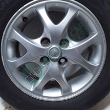 Toyota - Yaris (2000- 2020)  14" ALLOY WHEEL WHEEL  175 65 14 TYRE 4140661