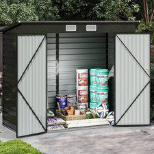 6X4 8X4FT Metal Garden Shed