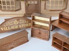 Sylvanian Village Store Spares Shop Counter Cabinet Sign Vintage Calico Critters