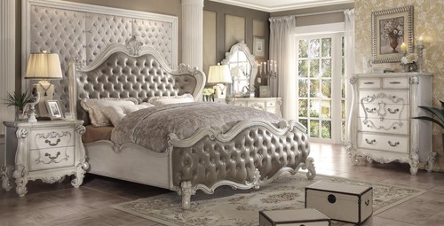 Vintage bed baroque rococo - bed,