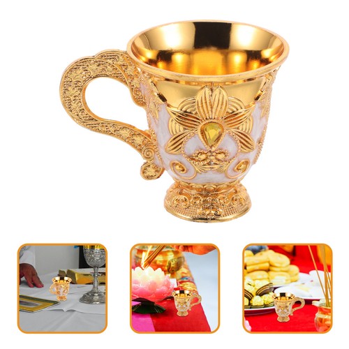 Retro chalice gold jeweled - ,