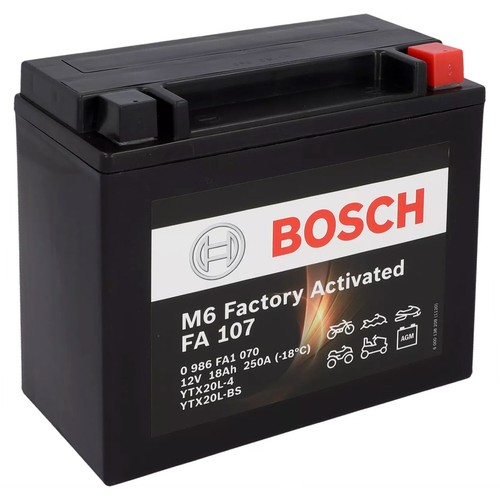 Bosch battery ytx20l moto - bosch, ytx20l-bs
