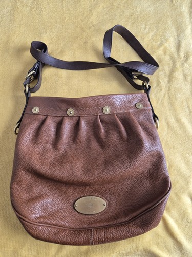 Vintage mulberry leather mitzy - mulberry,